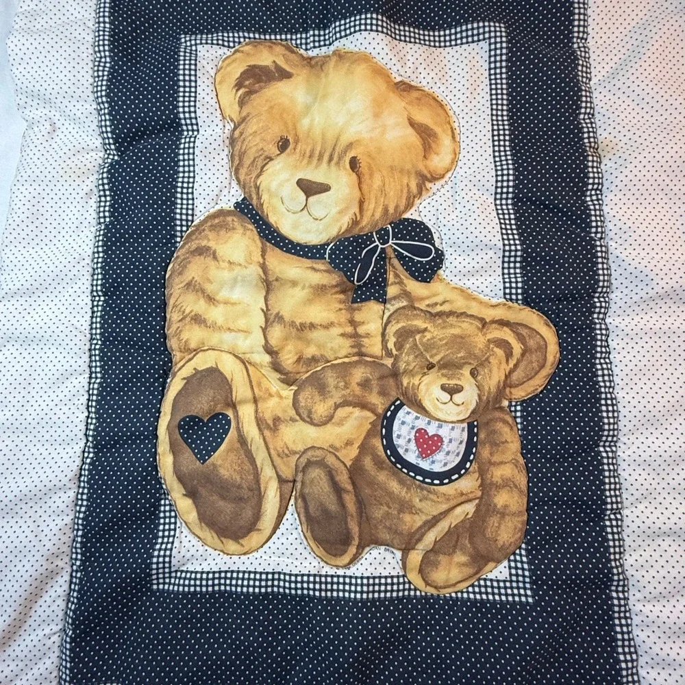 Vintage 1996 Debra Jordan Bryan Baby Quilt